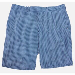 RLX Ralph Lauren Mens Golf Shorts Size 35 Blue Geometric Performance